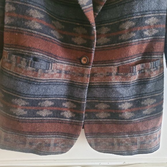 Braetan 90s Aztec blazer size small - Picture 2 of 8